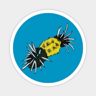 Yellow Spotted Tussock Caterpillar Magnet